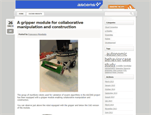 Tablet Screenshot of blog.ascens-ist.eu